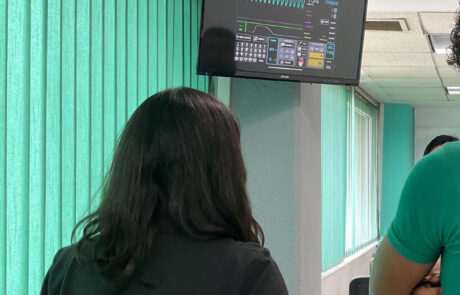 Monitor con arritmia