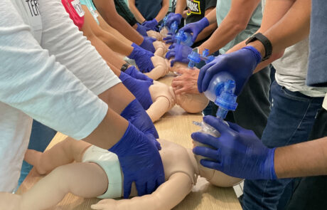 Reanimacioncardiopulmonar en lactantes en BLS