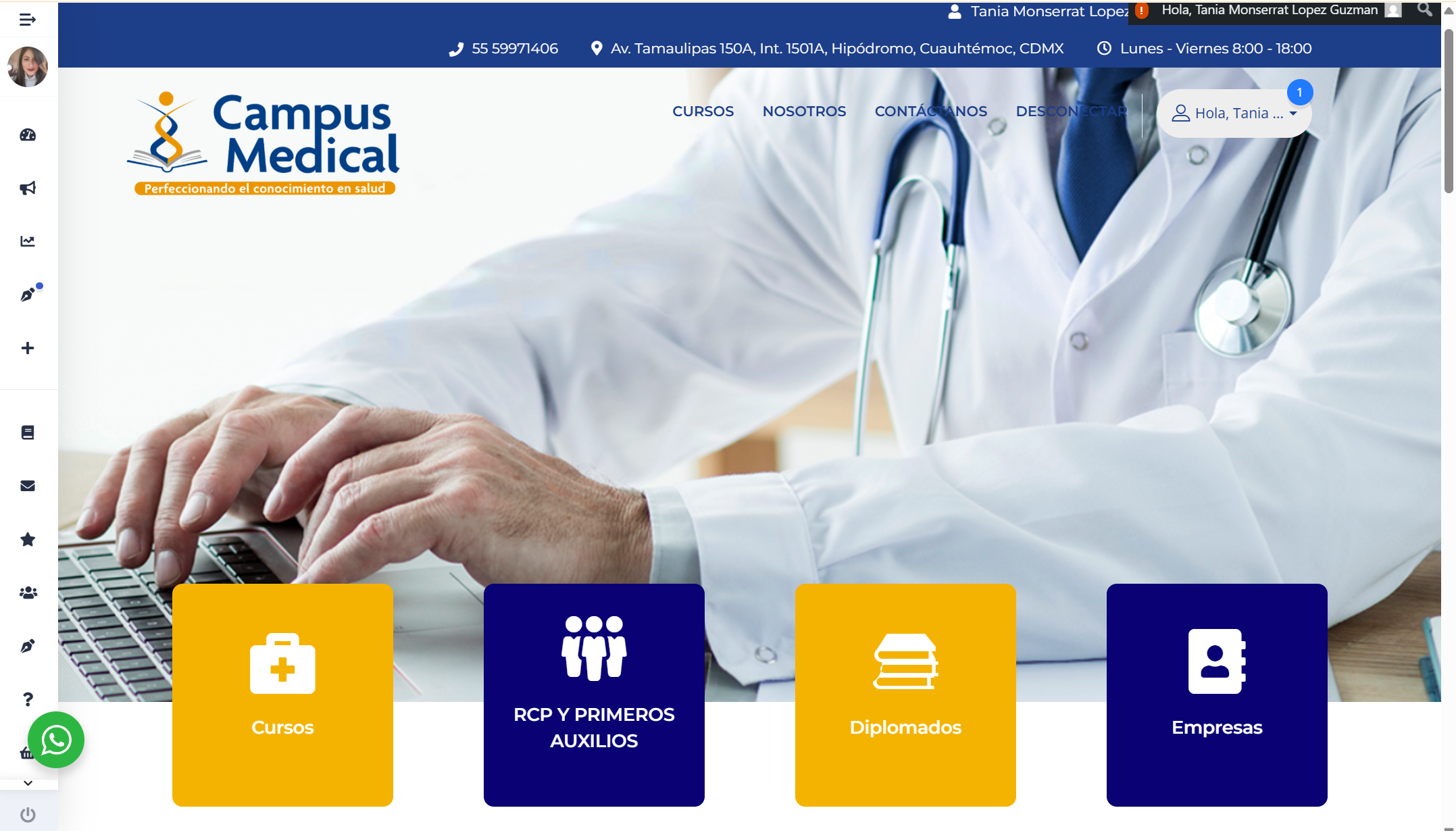 Campus Medical Plataforma educativa
