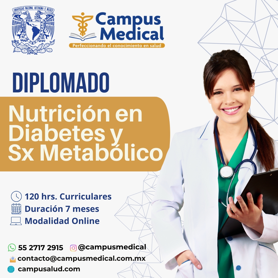 Diplomado Nutrición en Diabetes Diplomado con aval UNAM, Nutrición en Diabetes